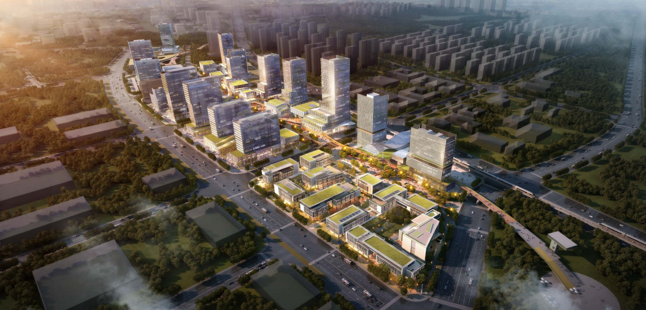 陕西省西安高新区电子谷核心区（建筑规划设计服务）(图1)