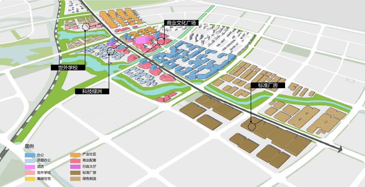 海南省海口临港集团美安生态科技新城启动区（建筑规范设计服务）(图3)