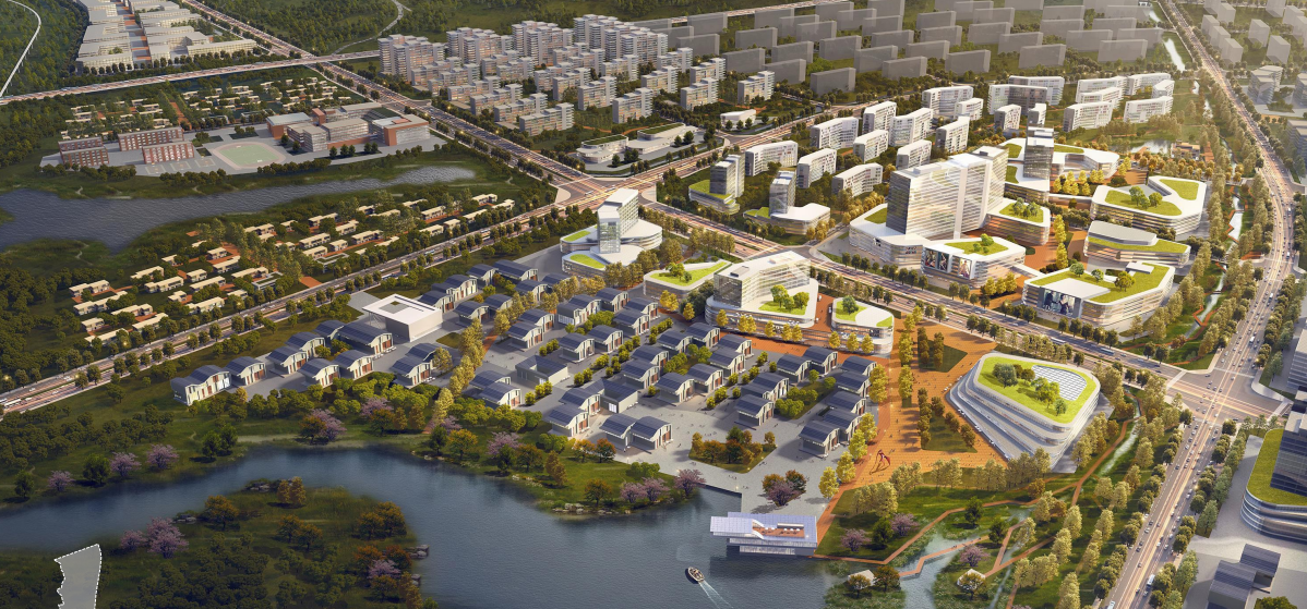 海南省海口临港集团美安生态科技新城启动区（建筑规范设计服务）(图1)
